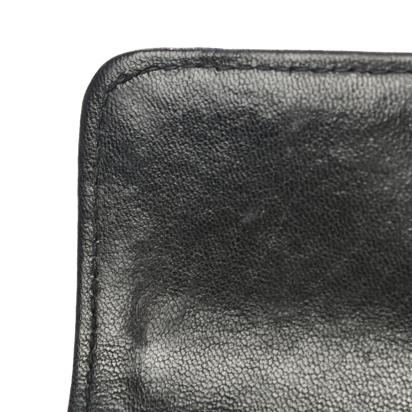 Lambskin Quilted Micro Mini Flap Bag Black