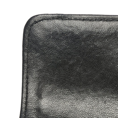 Chanel Lambskin Quilted Micro Mini Flap Bag Black 14 of 24