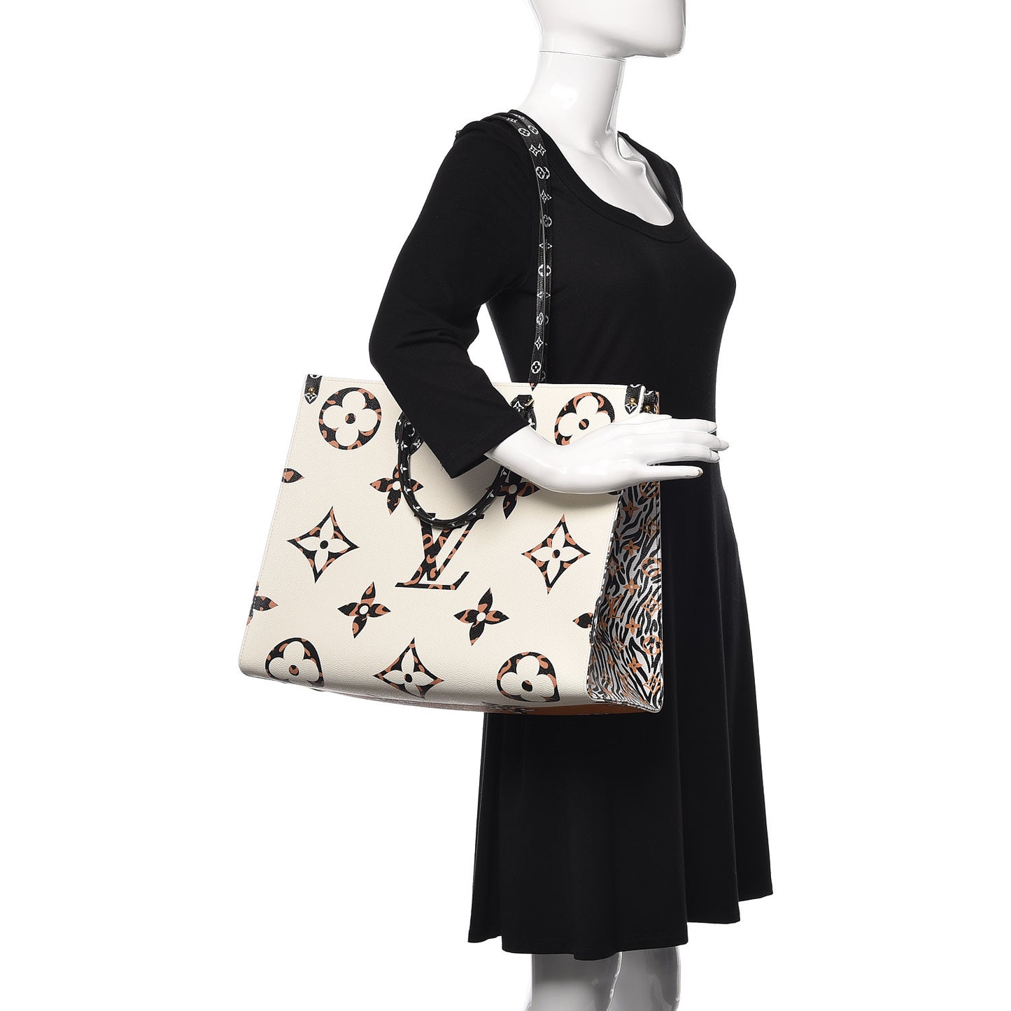 Monogram Giant Jungle Onthego GM Ivory