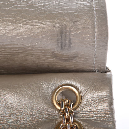 Chanel Metallic Aged Calfskin Quilted 2.55 Reissue 226 Flap Gold 14 of 21