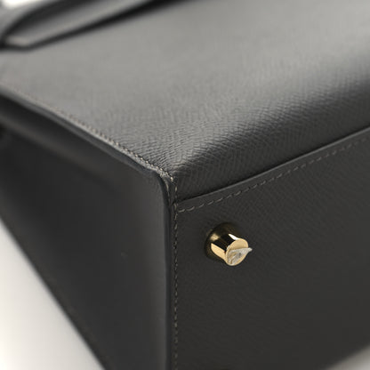 Hermes Epsom Kelly Sellier 25 Graphite 9 of 13