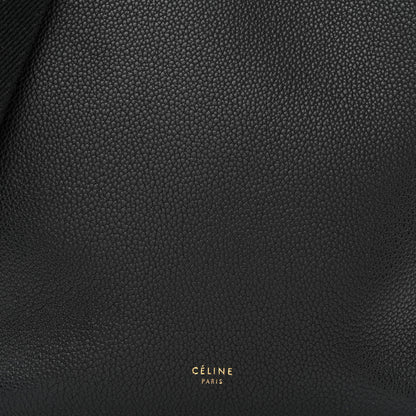 Celine Soft Grained Calfskin Small Sangle Bucket Bag Black 8 of 16