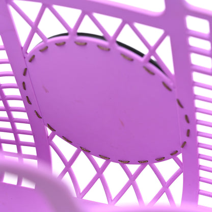 Fendi Recycled Plastic Vitello Liberty Matte Small Fendi Basket Violetta 11 of 15