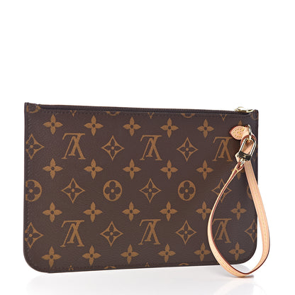 Louis Vuitton Monogram Neverfull MM GM Pochette 3 of 7
