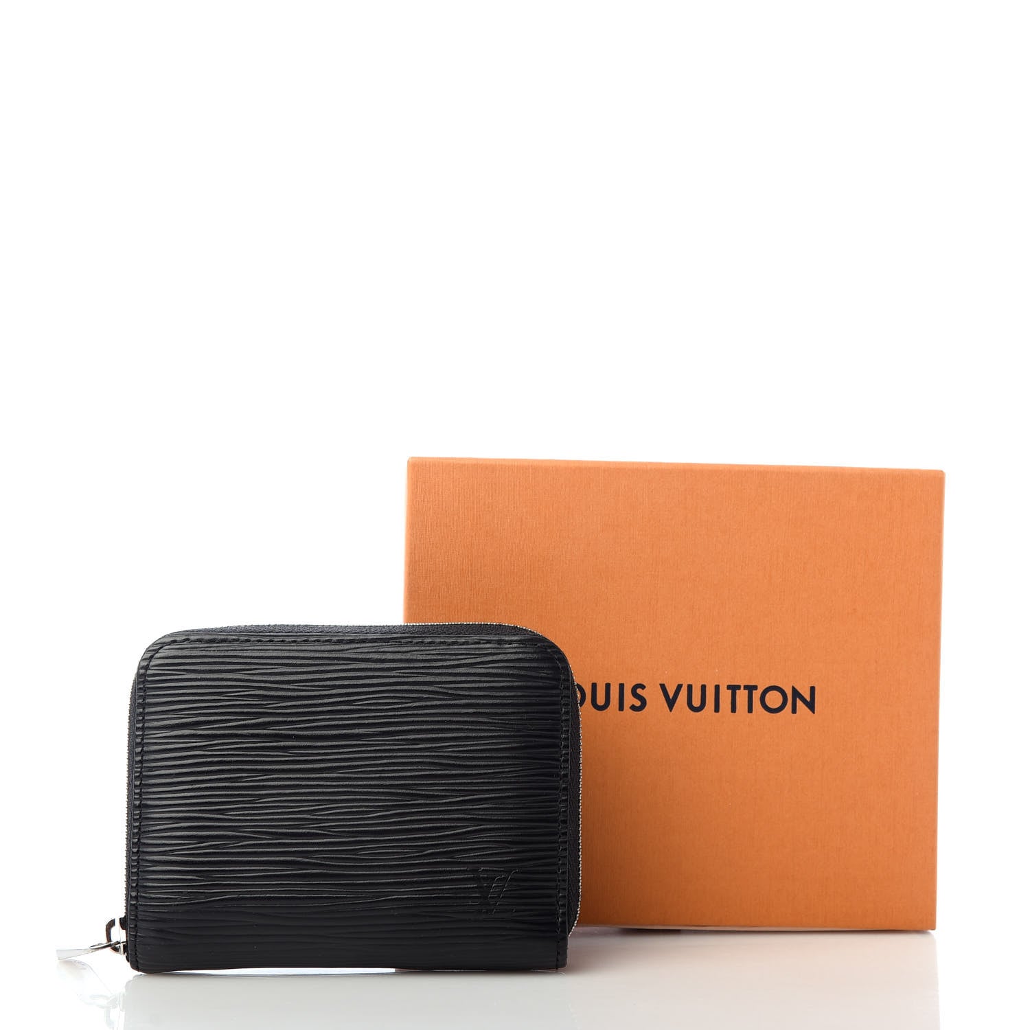 Louis Vuitton Epi Zippy Coin Purse Black 7 of 7