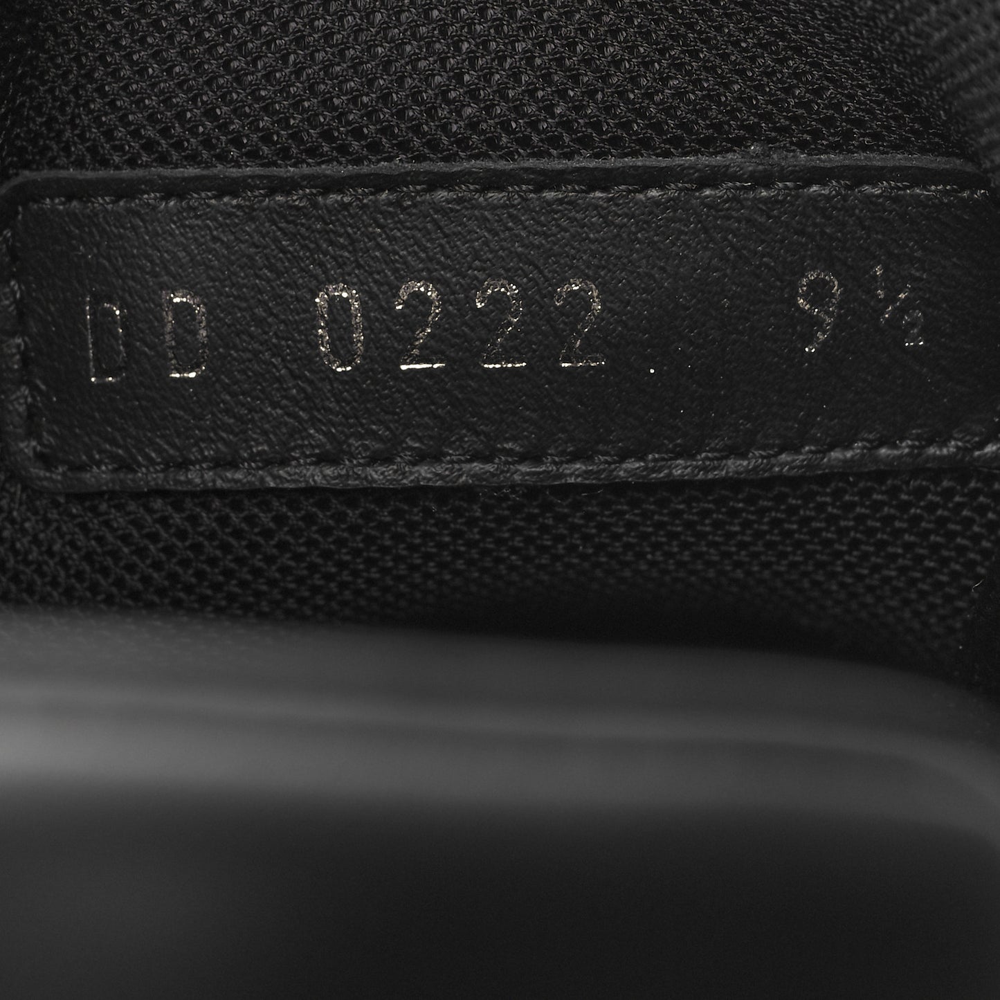 Grained Calfskin Embossed Monogram Mens Luxembourg Sneakers 9.5 Black