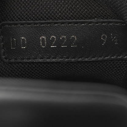 Louis Vuitton Grained Calfskin Embossed Monogram Mens Luxembourg Sneakers 9.5 Black 6 of 8