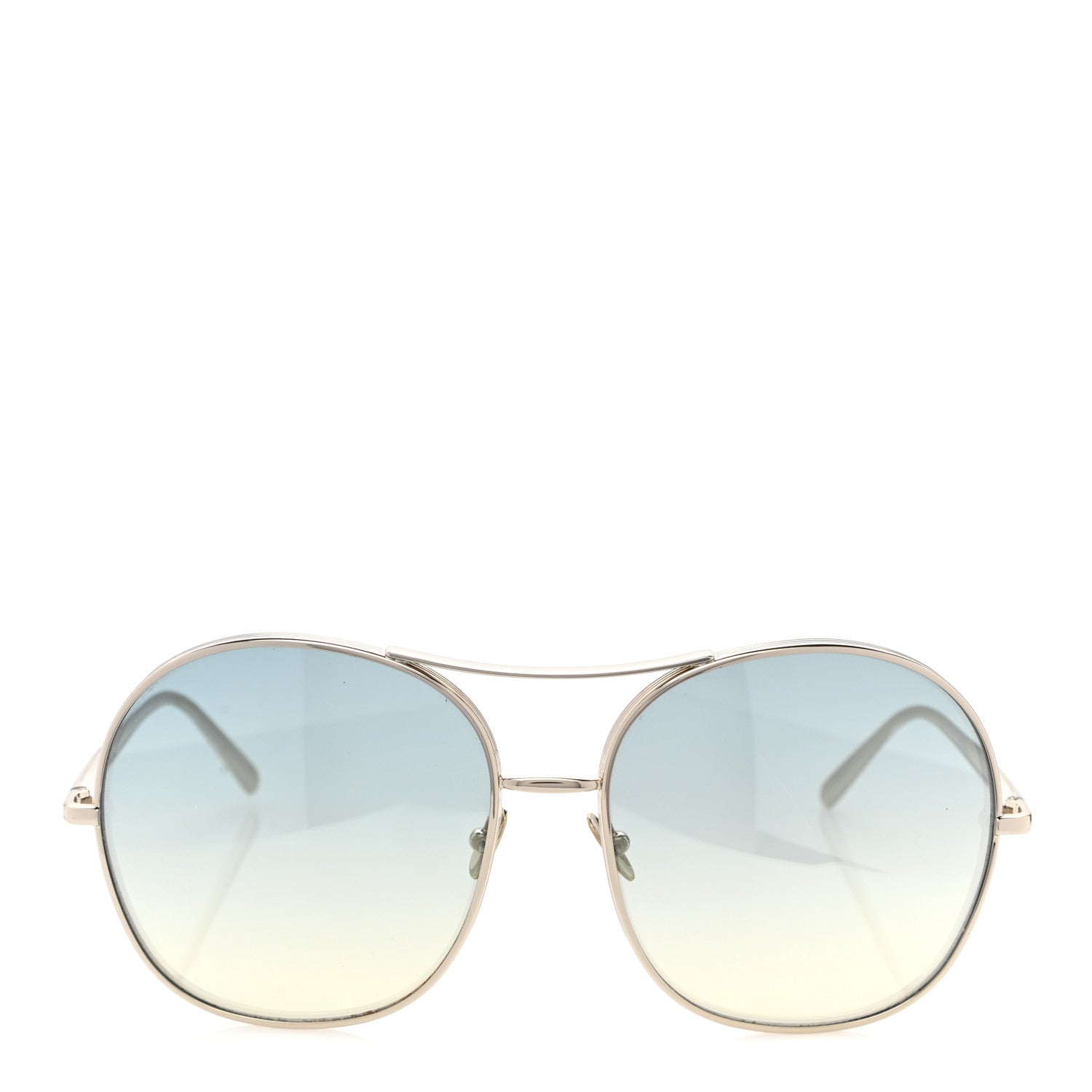 Chloe Aviator Sunglasses CE128S Gold 2 of 9