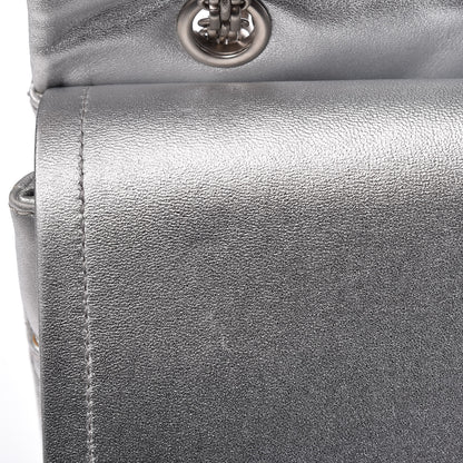 Chanel Metallic Lambskin Quilted 2.55 Reissue 227 Flap Silver 12 of 17