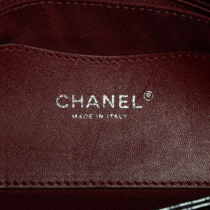 Chanel Patent Quilted Medium Just Mademoiselle Black 6 of 8