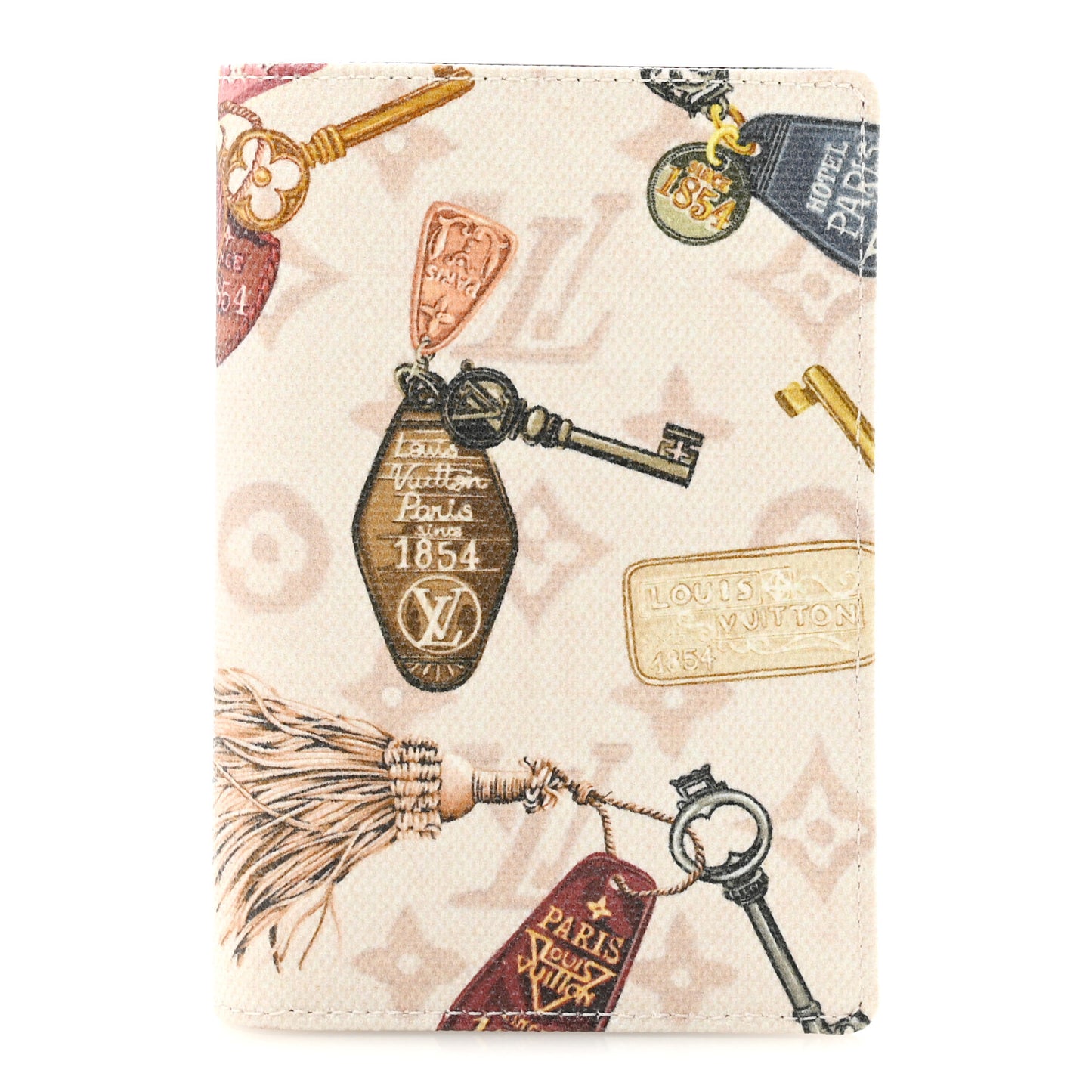 Monogram Flight Mode Keys Passport Cover Dune
