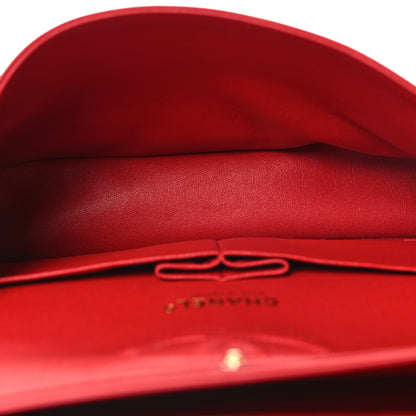 Chanel Lambskin Quilted Medium Double Flap Red 5 of 11