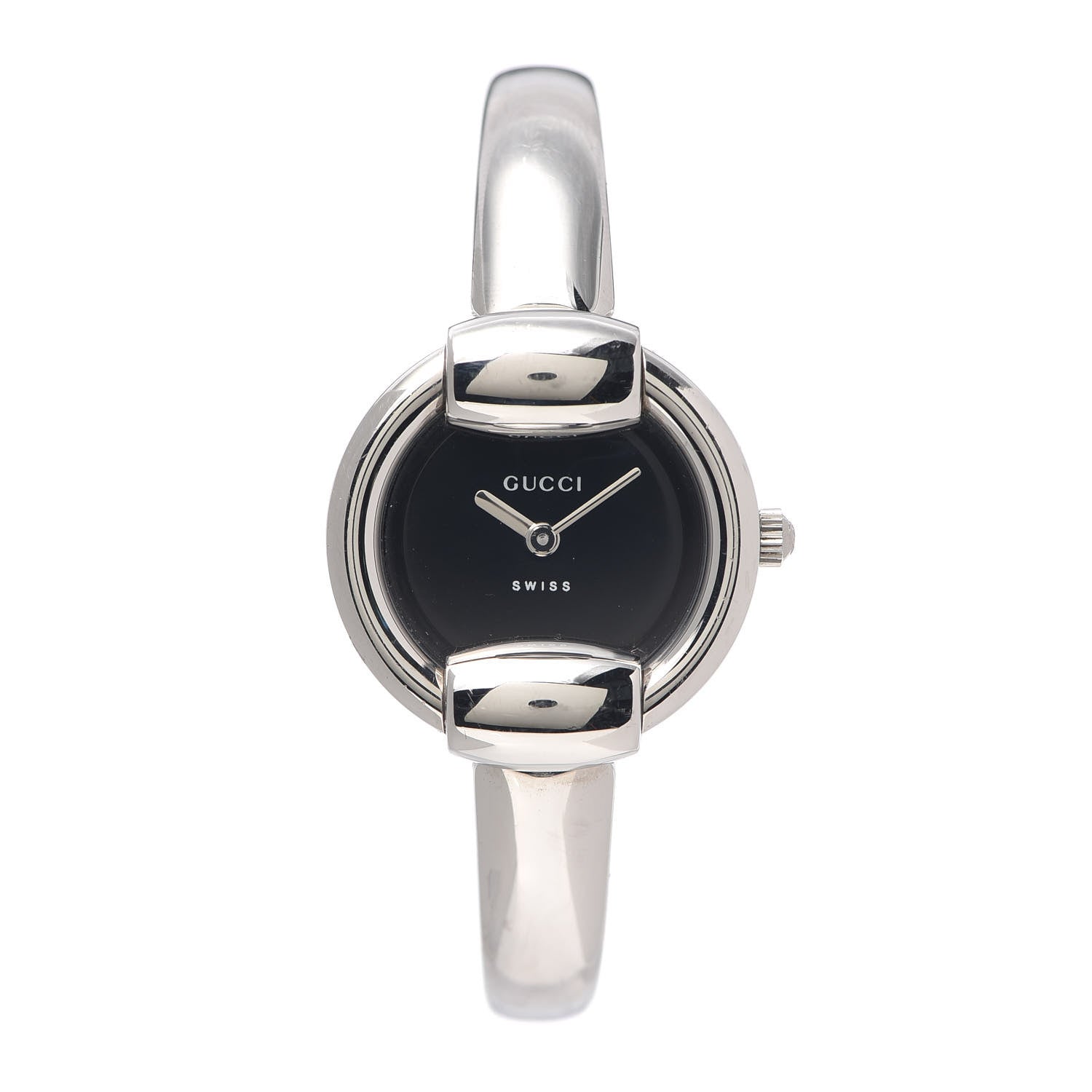 Gucci Stainless Steel 25mm 1400L Quartz Watch Black 1 of 5