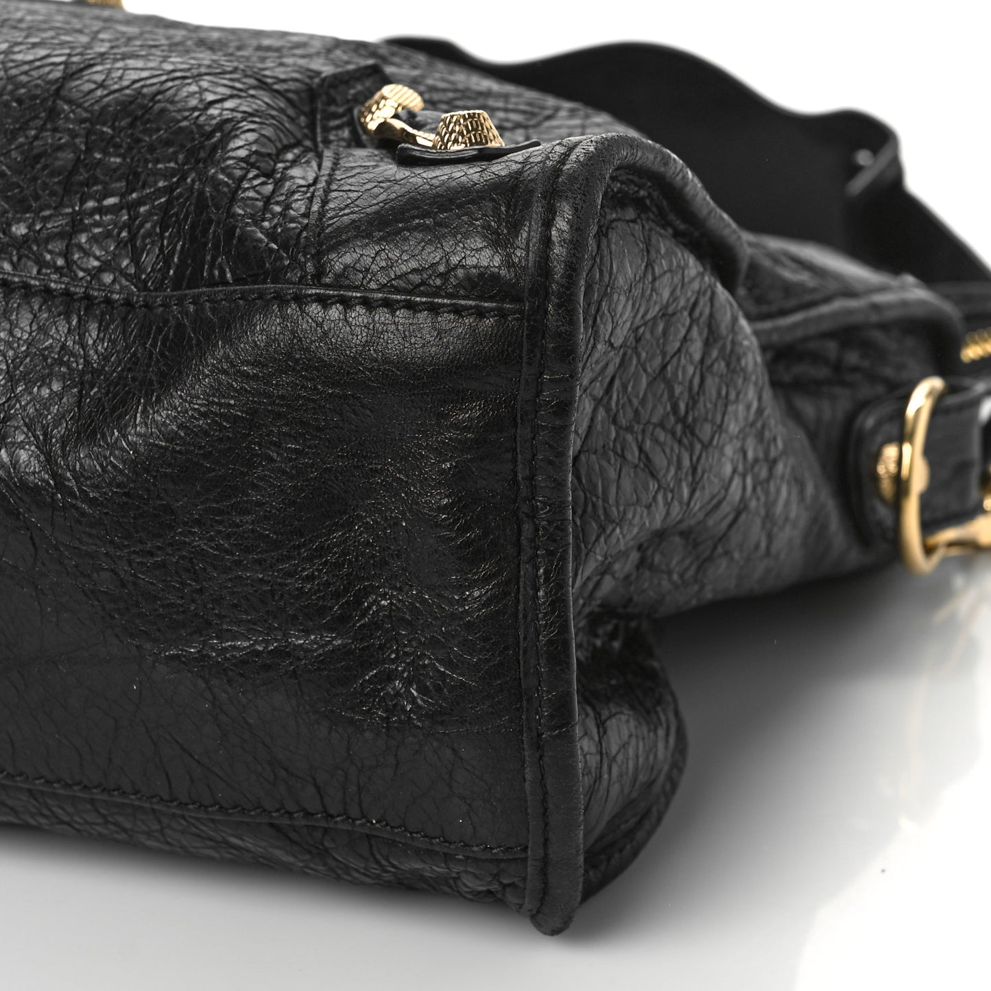 Agneau Giant 12 Gold Hardware City Black