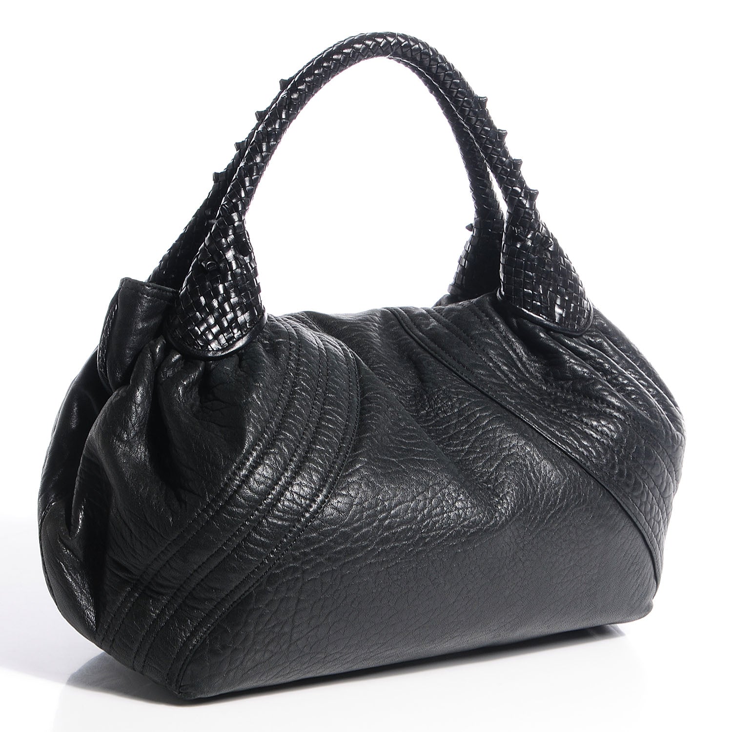 Fendi Nappa Nuvolata Spy Black 4 of 10