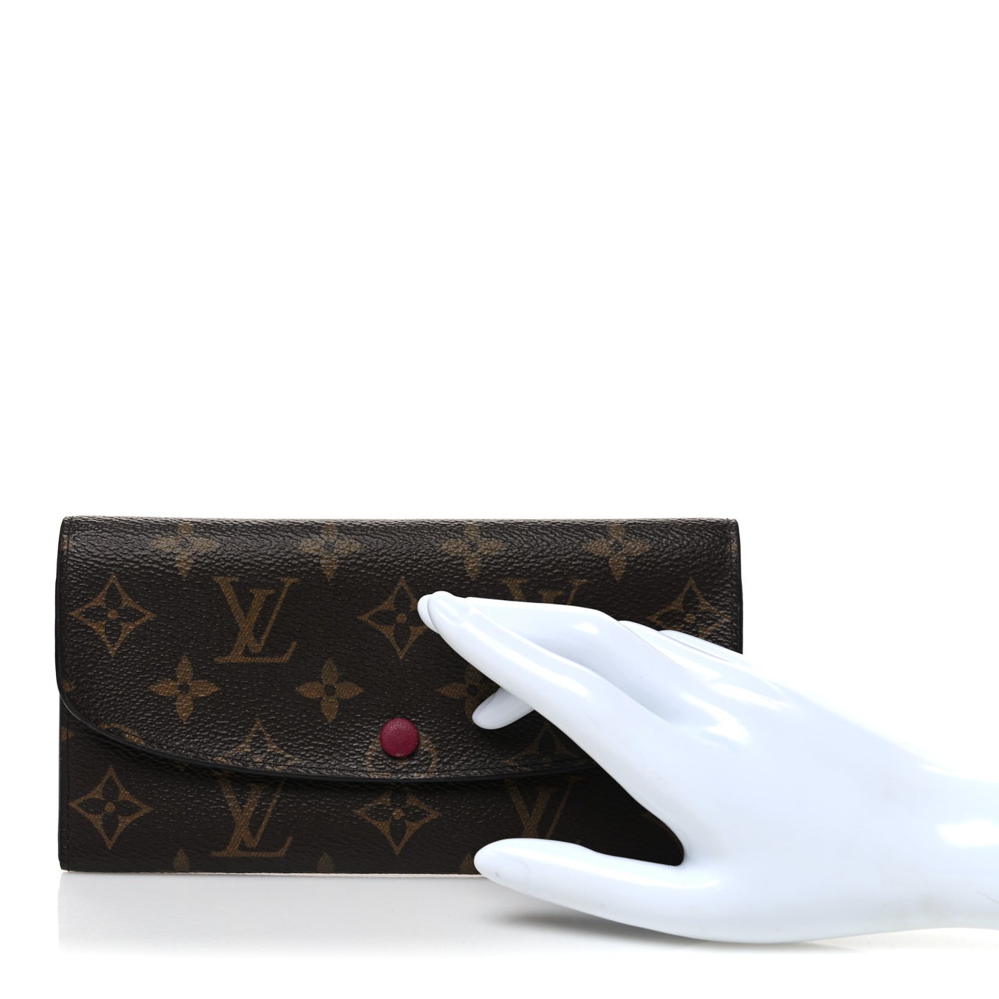 Monogram Emilie Wallet Fuchsia
