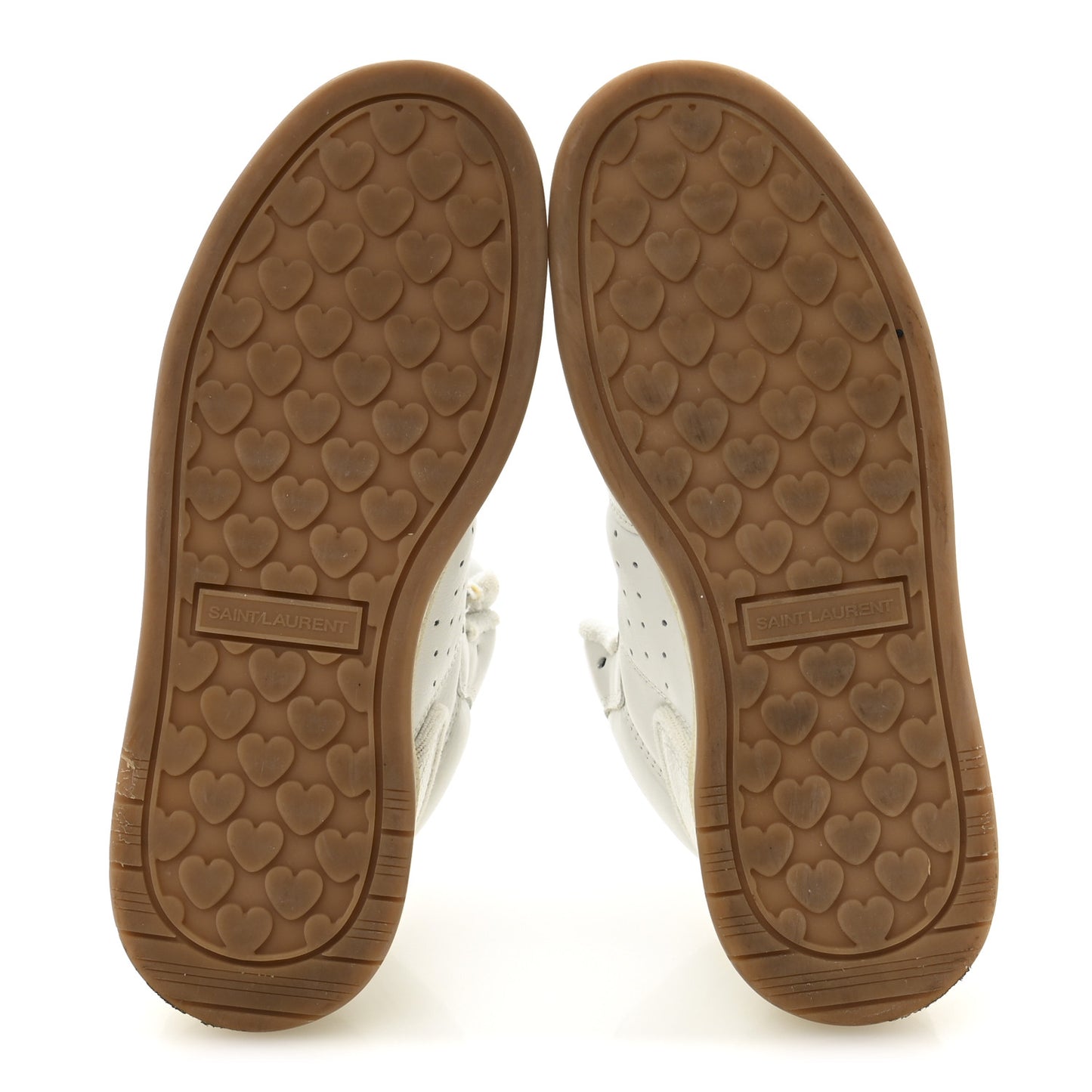 Calfskin Womens SL/80 Mid Top Sneakers 37.5 Optic White