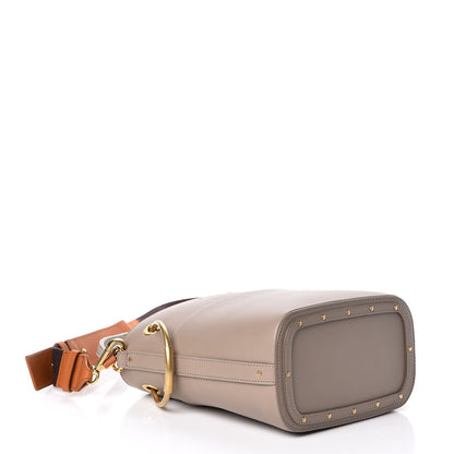 Chloe Smooth Calfskin Small Roy Bucket Bag Motty Grey 4 of 8