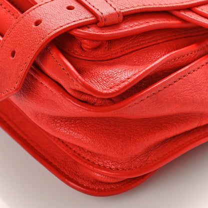 Proenza Schouler Lambskin PS1 Pouch Messenger Deep Coral 7 of 14