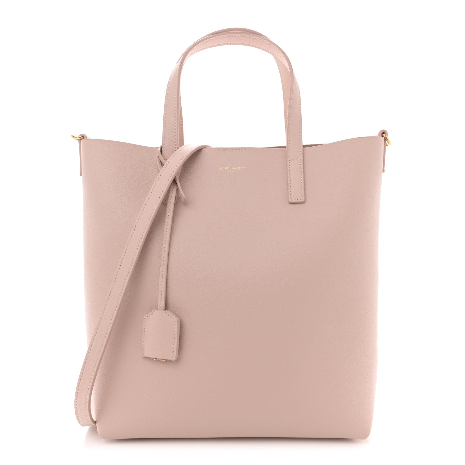 Saint Laurent Calfskin Toy Shopping Tote Marble Pink 1 of 10