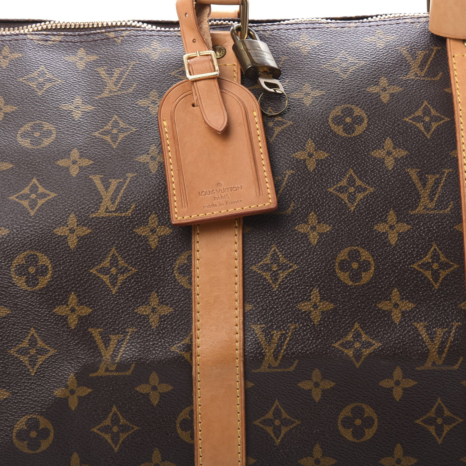 Louis Vuitton Monogram Keepall 50 9 of 10
