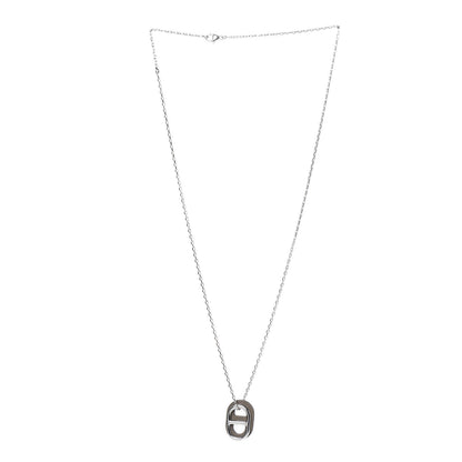 Hermes Swift O'Maillon Pendant Necklace Etoupe 3 of 7