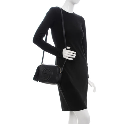Gucci Pebbled Calfskin Small Soho Disco Bag Black 2 of 7