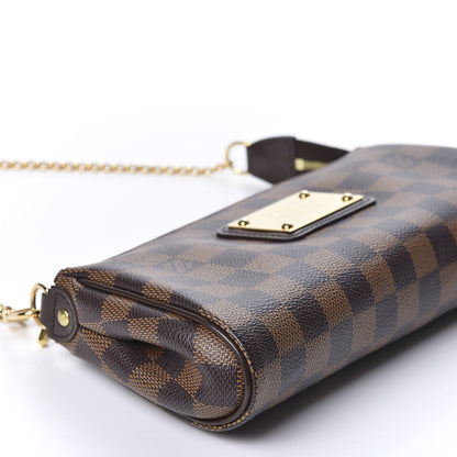 Louis Vuitton Damier Ebene Eva Clutch 5 of 9