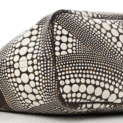 Louis Vuitton Monogram Kusama Waves Neverfull MM White 9 of 20