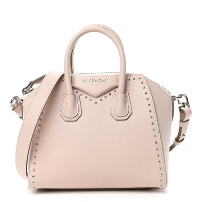 Givenchy Calfskin Mini Studded Antigona Nude Pink 1 of 4