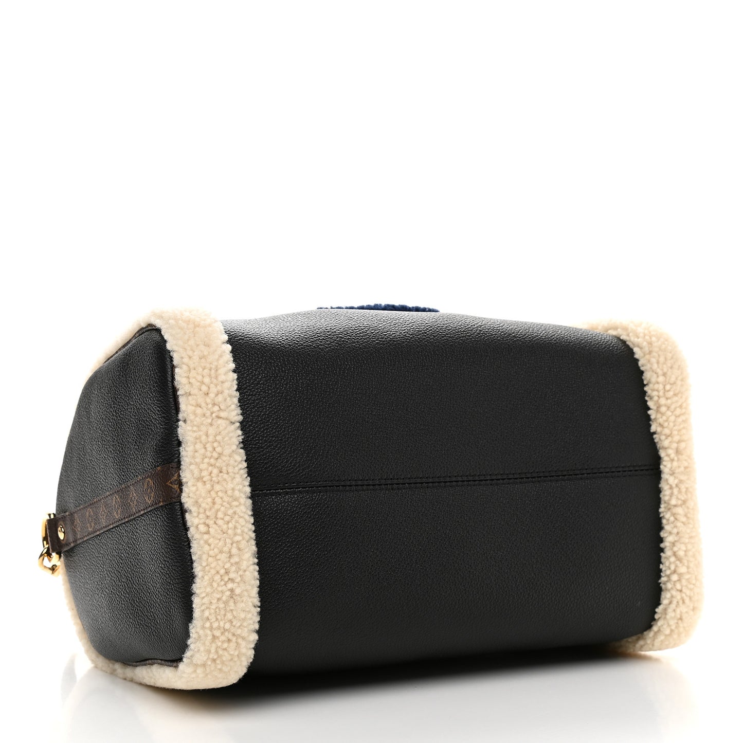 Calfskin Monogram Teddy Speedy Bandouliere 30 Black