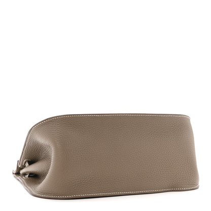 Hermes Taurillon Clemence Jypsiere 28 Etoupe 4 of 12