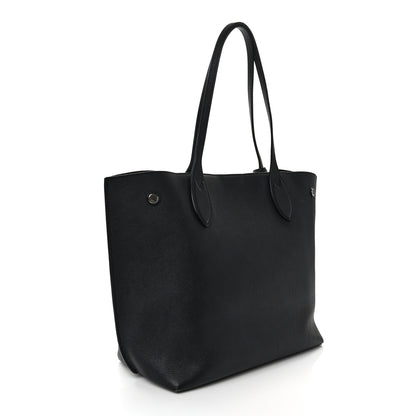 Louis Vuitton Calfskin Lockme Go Tote Black 2 of 9