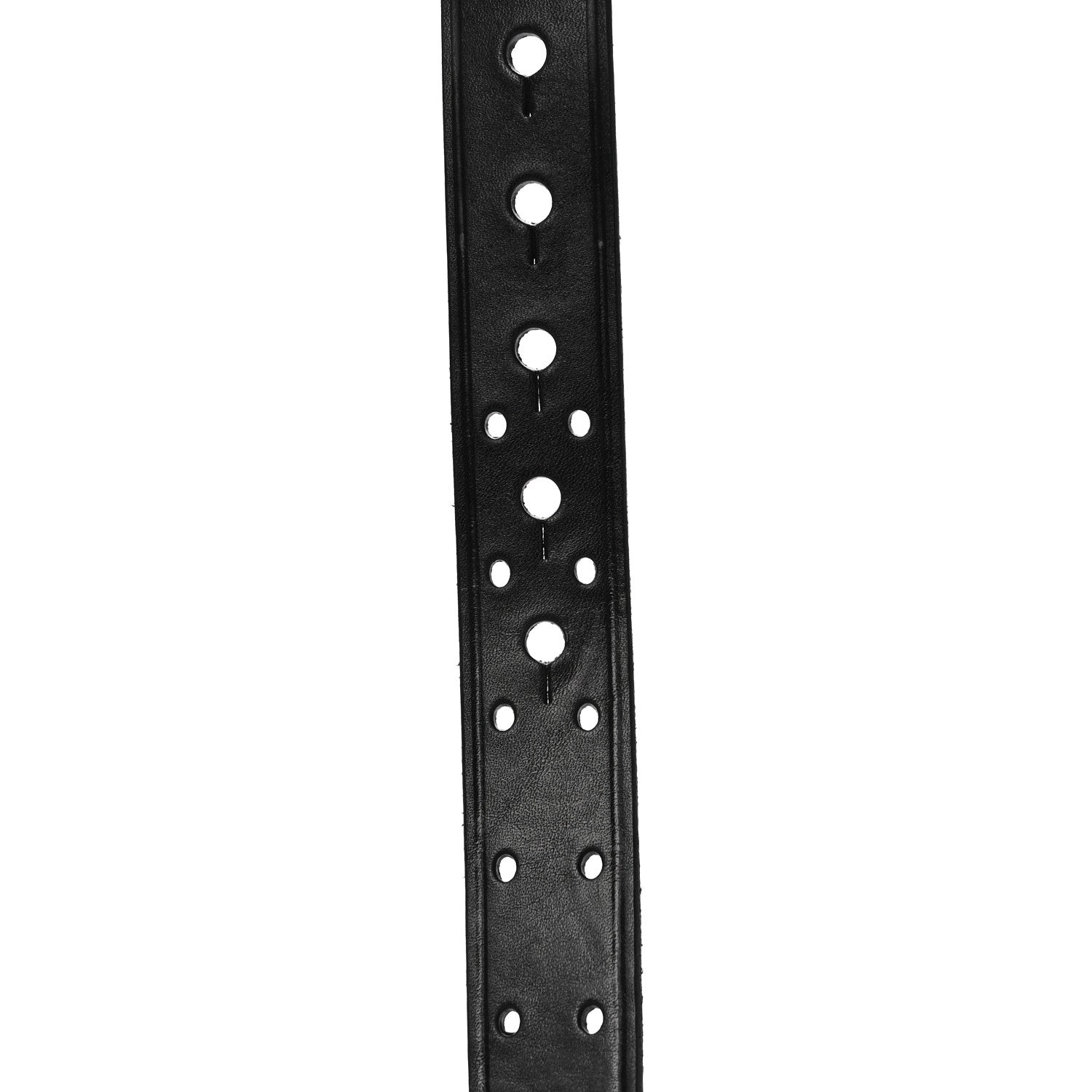 Saint Laurent Smooth Calfskin Square Buckle Belt 95 Black 5 of 10