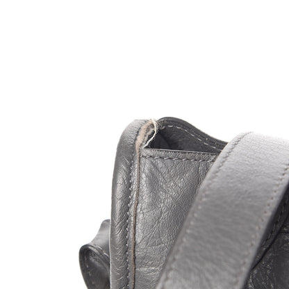 Balenciaga Chevre Silver Metallic Edge Hardware City Gris Cendre 12 of 13