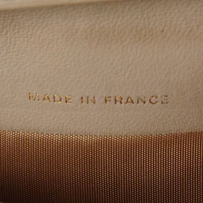 Chanel Caviar CC French Wallet White 7 of 8