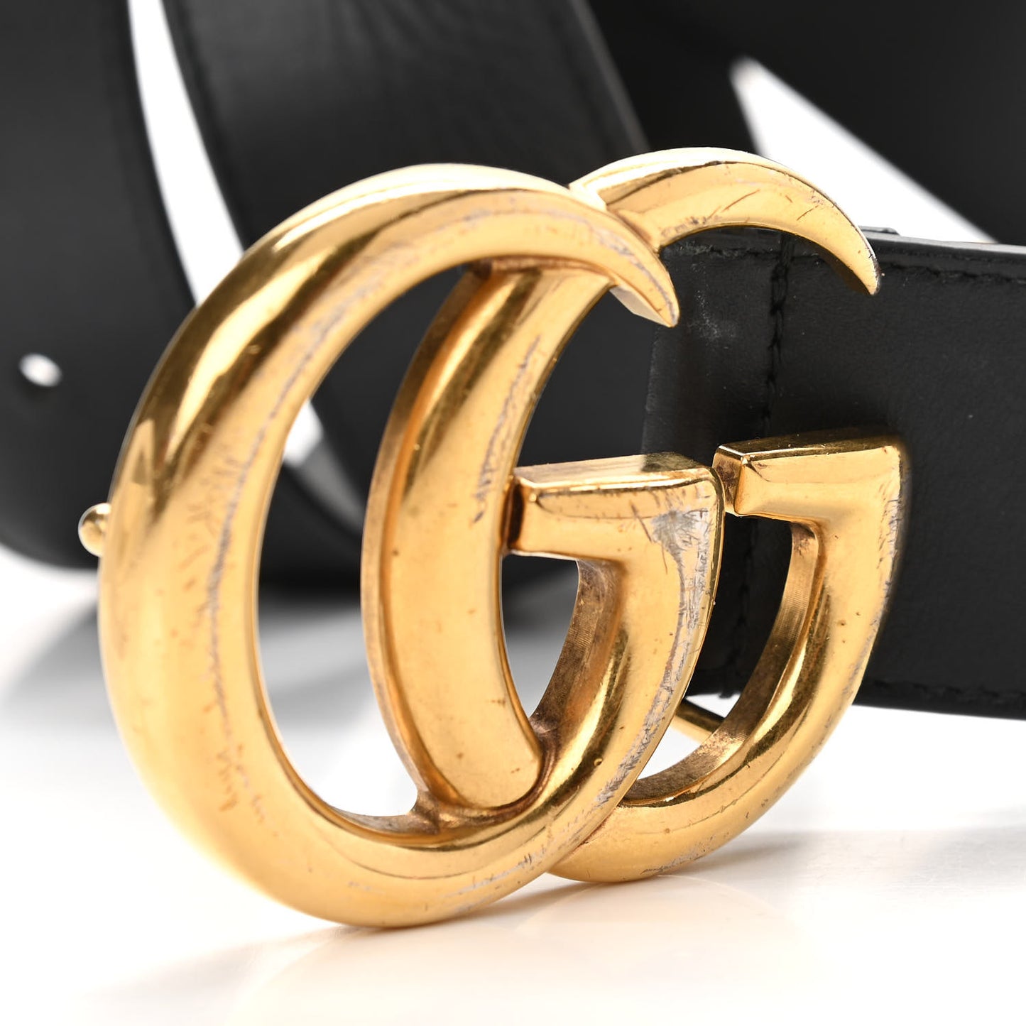 Calfskin Double G 40mm Belt 90 36 Black