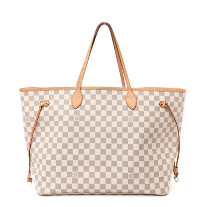 Louis Vuitton Damier Azur Neo Neverfull GM Rose Ballerine 1 of 14