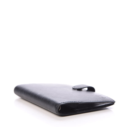 Louis Vuitton Epi Small Ring Agenda Cover Black 4 of 6