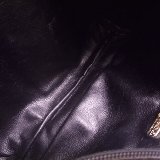 Vintage Leather Striped Crossbody