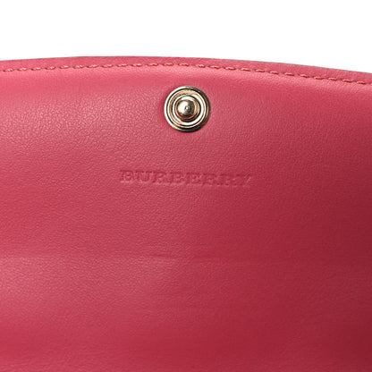 Burberry Haymarket Check Halton Wallet Pink 6 of 8