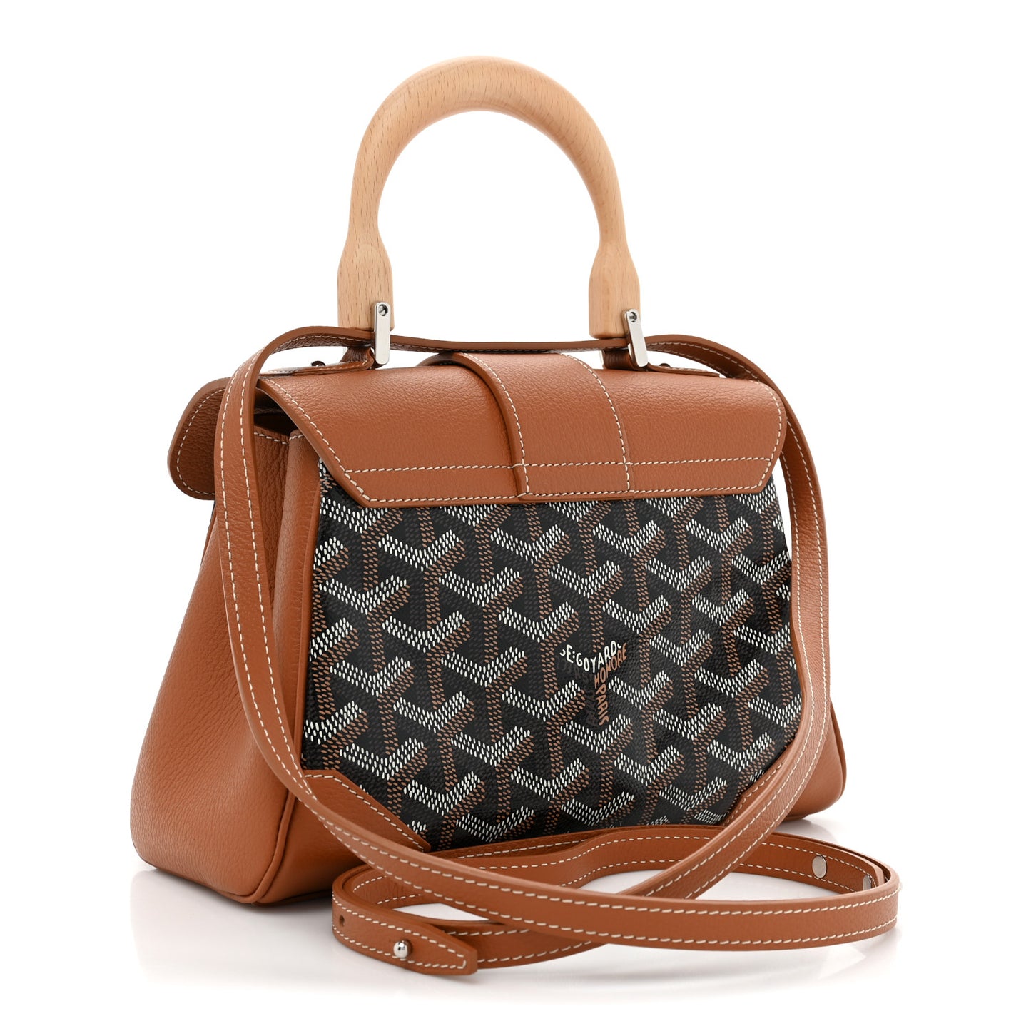 Goyardine Mini Saigon Black Gold