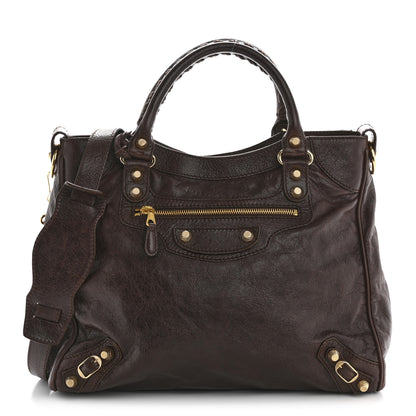 Balenciaga Agneau Giant 12 Gold Hardware Velo Cigare Fonce 1 of 14