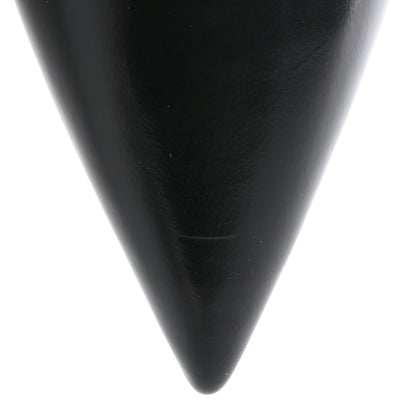 Prada Spazzolato Pointed Toe 55mm Pumps 38 Black 8 of 11