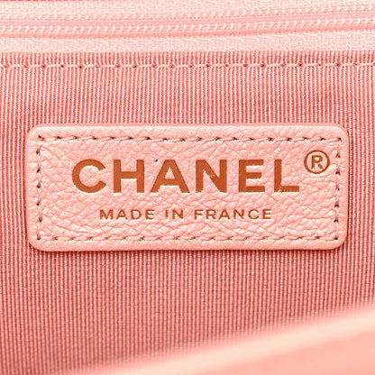 Chanel Iridescent Calfskin Smart Pocket Flap Bag Pink 6 of 12