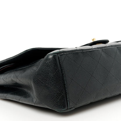 Chanel Caviar Quilted Maxi Double Flap Black 10 of 15