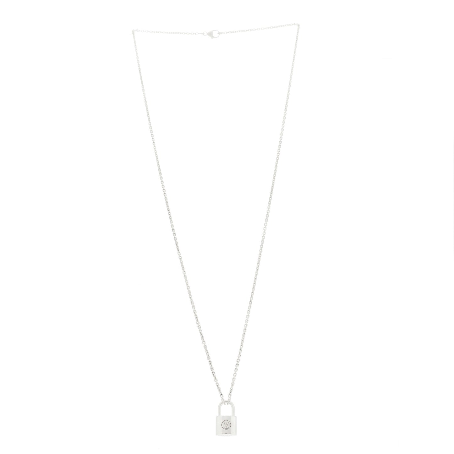 Sterling Silver Lockit Necklace