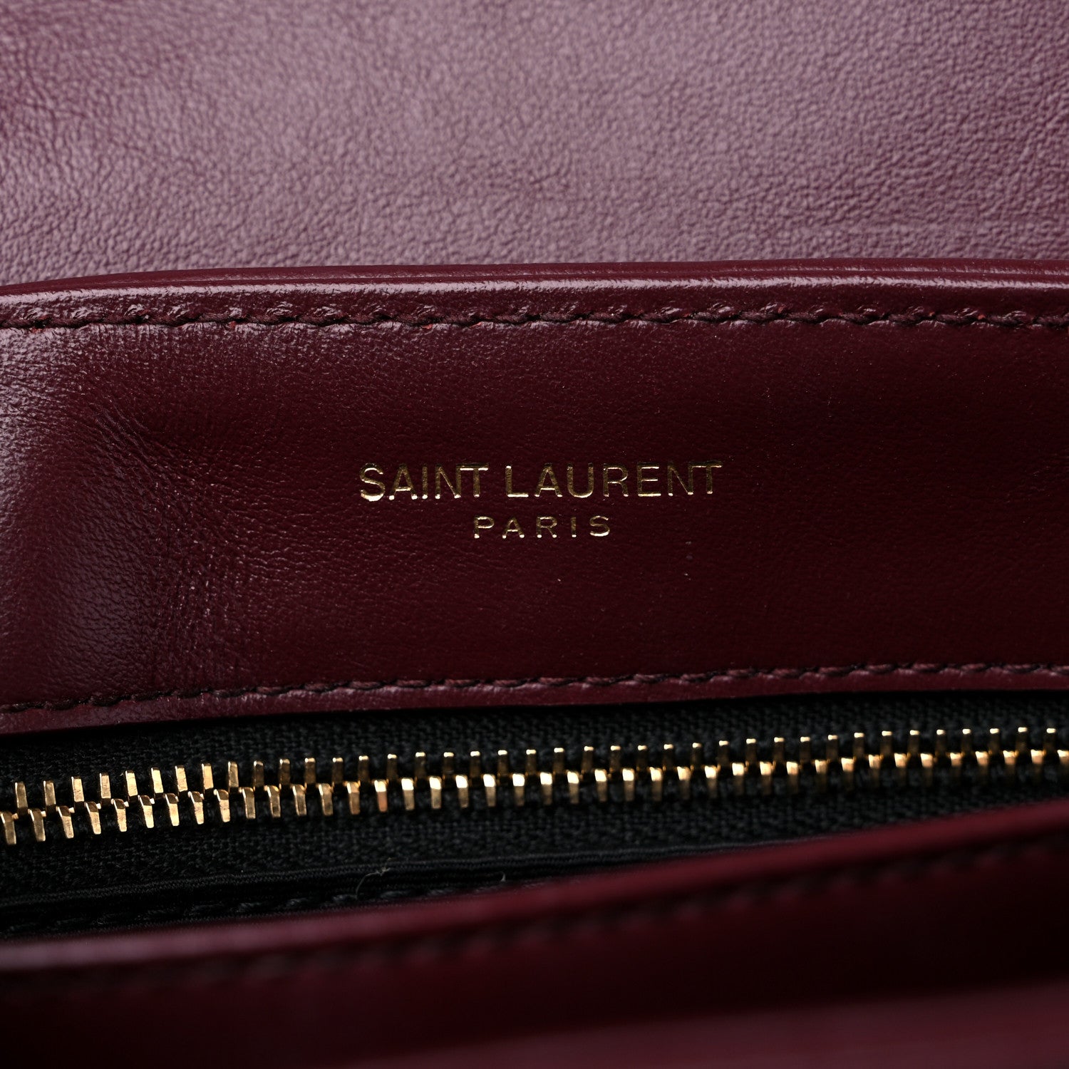 Saint Laurent Calfskin Y Quilted Monogram Toy Loulou Monogram Crossbody Bag Rouge Legion 6 of 9