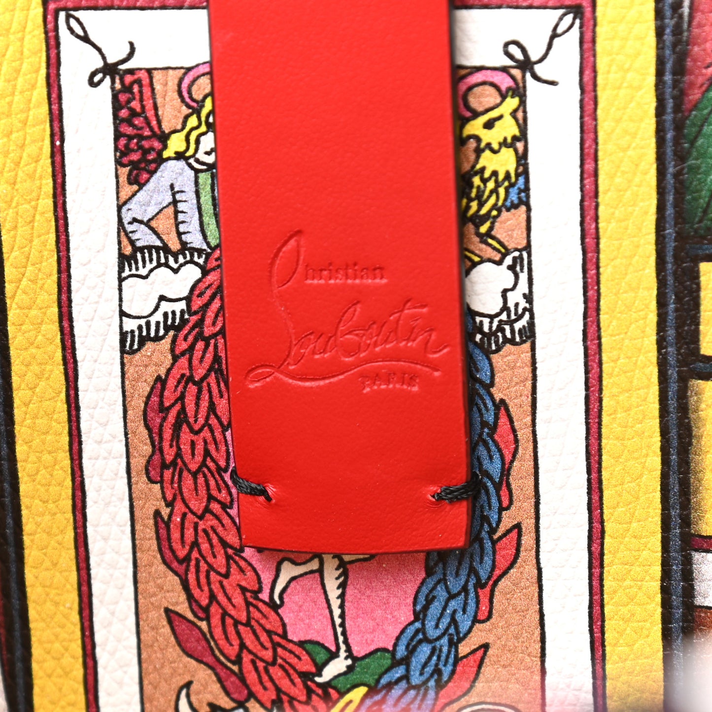 Patent Calfskin Small Tarot Cabata Tote Multicolor