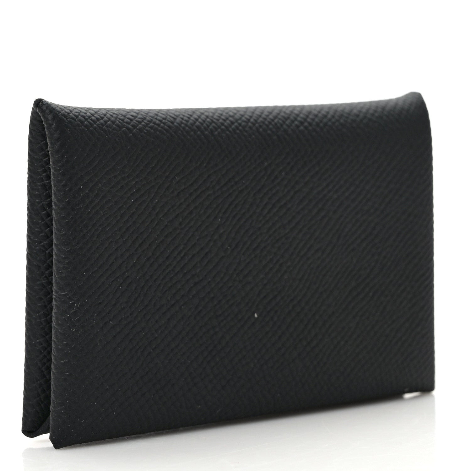 Hermes Epsom Calvi Card Case Black 3 of 7